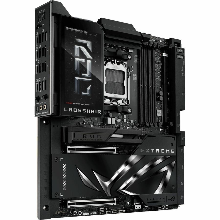 Asus ROG Crosshair X870E Extreme Gaming Desktop Motherboard - AMD X870E Chipset - Socket AM5 - Extended ATX Asus ROG Crosshair X870E Extreme Gaming Desktop Motherboard - AMD X870E Chipset - Socket AM5 - Extended ATX